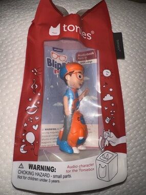 Tonies Orange & Blue Blippi Audio Character for Toniebox